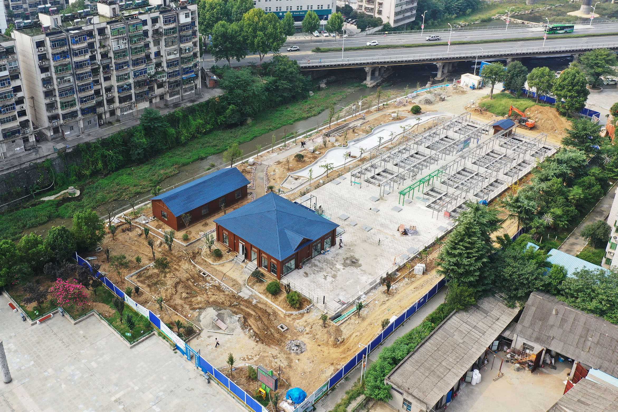 十堰市茅箭區泗河流域車(chē)站溝水環境綜合治理污水處理工(gōng)程（在建）